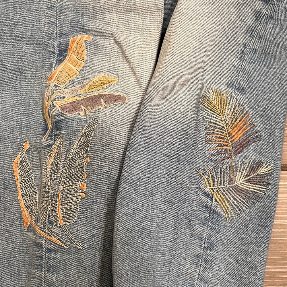 Mavi Womens Adriana Blue Mid Rise Embroidered Denim Skinny Jeans 0 25 - Picture 2 of 16